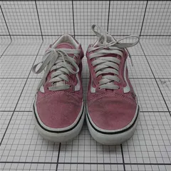 ◇ Θ バンズ Vans オールドスクール ピンク系 スエード スニーカー 23.5cm レディース E  【1601070010488】