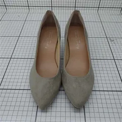 ◇ Θ ファーストコンタクト First Contact ポインテッドトゥパンプス グレージュ系 22.0cm レディース E  【1601070010426】