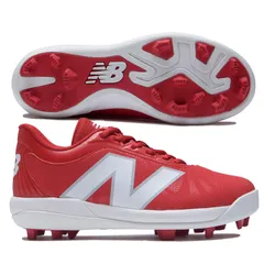 サイズ22.0cm、newbalance(ニューバランス)  4040 v7ラバークリーツジュニア  JR 野球スパイク   24SS(J4040TR7M)