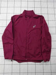 ◇ Θ アシックス asics 2011A073 ウインドブレーカー ジャケット Mサイズ メンズ ワイン系 E  【1601300050000】