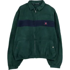 古着 90~00年代 ラルフローレン Ralph Lauren POLO GOLF ポロゴルフ スイングトップタイプ フリースジャケット メンズXL相当/eaa616938
