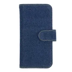 iPhoneSE 第3世代 第2世代 ケース 手帳型 アイフォンSE デニム denim 布地 生地 おしゃれ 可愛い オシャレ ファブリック ジーンズ 青 インディゴ スマホケース カラー03