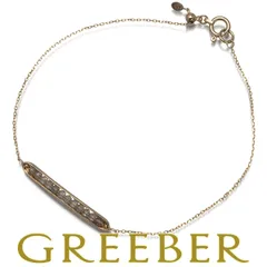 アガット ラブブレスレットラドライト K10YG #183067