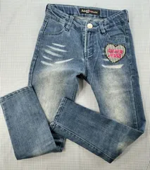 JENNI シスタージェニィ デニムパンツ 長ズボン 140cm 子供服 中古