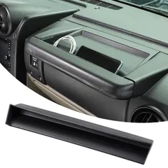 ABS ブラック カーコパイロットグラブハンドル収納ボックスオーガナイザートレイ ハマー H2 2003 2004 2005 2006 2007 内装アクセサリー