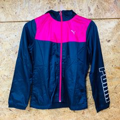 PUMA Windbreaker Jacket, Size S, Pink, Women's Clothing