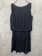 LAPIS LUCE PER BEAMS ラピスルーチェパービームス プリーツ フォーマル ワンピース size38/黒  ■◆ レディース