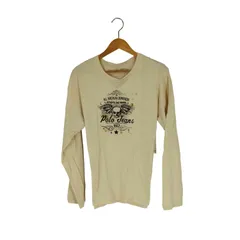 ポロジーンズカンパニーラルフローレン POLO JEANS COMPANY RALPH LAUREN スカル プリント ロングスリーブTシャツ メンズ import：L 