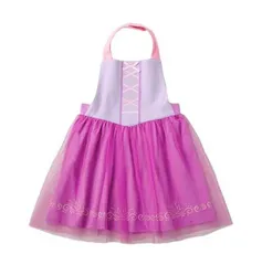 【特価商品】エプロン キッズ ドレス プリンセス コスプレ ディズニー 子ども 女の子