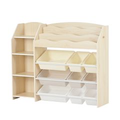 引取り限定】IKEA トロファスト 階段タイプ ホワイトボックス6個付き