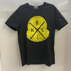 【中古】MONCLER MAGLIA T-SHIRT 黒 L[92]