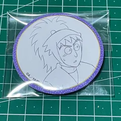 忍たま乱太郎　体験展　原画　缶バッジ　不破雷蔵