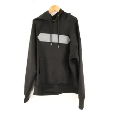 美品 1PIU1UGUALE3 ウノピュウノウグァーレトレ 113 HEXAGON PARKA ヘキサゴン六角形ロゴ(MRB673 NYU095) プルオーバーパーカー III S相当 長袖 24SS フーディ ジャージ メンズ AU4164A90