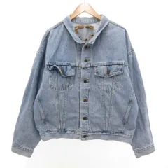 リーバイス Levi's 70598 90's USA製 ヴィンテージ デニムジャケット ジージャン ブルゾン インディゴブルー /JS ☆AA★ ■GY01