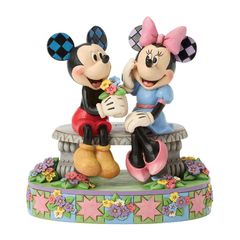 ミッキーミニー　ビッグフィギュア ビッグフィギュア】ディズニーストア ミッキー ミニー バレンタイン