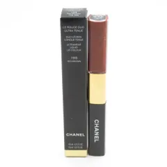 未使用 CHANEL シャネル ル ルージュ デュオ ウルトラ トゥニュ 196 リップカラー 4.5ml 3.5ml レッド ブラウン BY11780B2