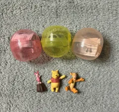 (セット) ディズニー くまのプーさん ティガー ピグレット ハイファイブ ガチャ フィギュア