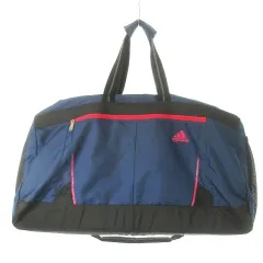 アディダス adidas ボストンバッグ 2way ショルダーバッグ ロゴ 刺繍 スポーツ 紺 ネイビー /MN2 ■GY99