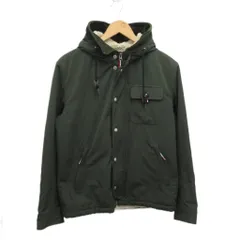 ビームスハート BEAMS HEART マウンテンパーカー フーディー ブルゾン インナーボアジャケット カーキ M ■YHS12