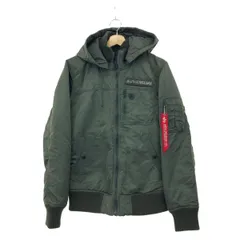 ALPHA INDUSTRIES アルファインダストリーズ フーディジャケット サイズ:L ナイロン    グリーン メンズ / 241011013107