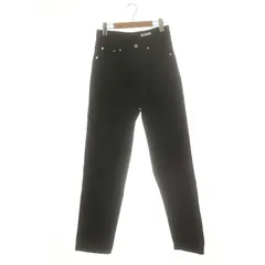 ダブルスタンダードクロージング ダブスタ DOUBLE STANDARD CLOTHING 23SS テーパードデニムパンツ ジーンズ 36 黒 ブラック /AT ■OS
