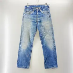 【中古】Levi's 60～70s 501 ビッグE(リペアあり) インディゴ サイズW31相当 リーバイス 60年代 70年代 デニム[24]