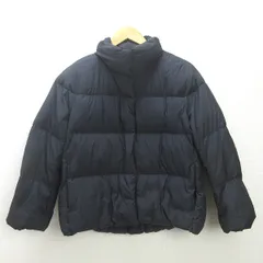 g■ユニクロ/UNIQLO パウダーソフトダウンジャケット/211-461276【S】黒/LADIES/H15【中古】■