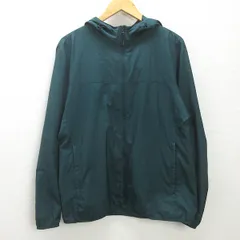n■ユニクロ/UNIQLO ポケッタブルパーカ【M】緑/men's/37【中古】