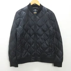 U■ユニクロ/UNIQLO ウルトラライトダウンジャケット/キルティング【L】黒/men's/F27【中古】■
