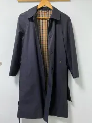 DAKS / シングル トレンチ コート ネイビー / 55