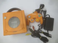  ゲーム ゲームキューブ 本体 DOL-001 オレンジ 周辺機器付き ジャンク品