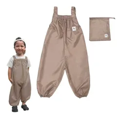 【数量限定】防水 100 90 キッズ 80 砂場着 プレイウェア 保育士監修×動き回っても脱げないゴム仕様