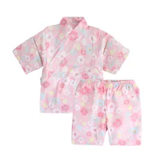 【数量限定】花火大会 じんべい 夏祭り夏 女児 お盆休み 男児 夏休み 女の子 男の子 セットアップ ベビー服 涼しい 和柄 部屋着 上下セット 子供 パジャマ 甚平 HF03 ベビー