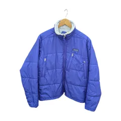 00s 02年製 patagonia パタゴニア 84030 PUFF JACKET パフジャケット 青紫 ウィメンズSサイズ 中綿 ジャケット