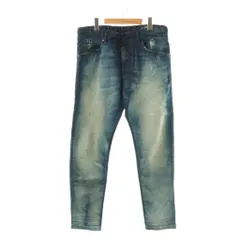 ディーゼル DIESEL NARROT-NE ダメージ加工 ジョグジーンズ ソフトデニムパンツ 32 ブルー /ES ■OS