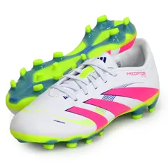 サイズ18.0cm、アディダス adidas  PREDATOR LEAGUE HG/AG J  ジュニア サッカースパイク プレデター  25SS (ID3794)