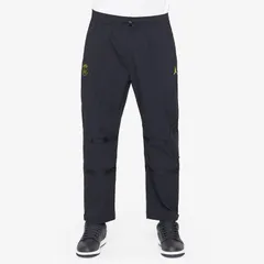 【送料無料・匿名配送】Sサイズ Nike ナイキ Jordan ジョーダン PSG パリ・サンジェルマン ウーブン パンツ 黒 ブラック イエロー 新品 正規品 日本未発売