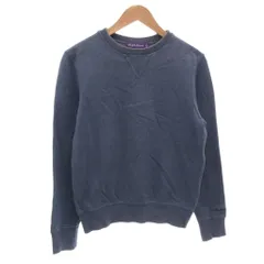 ラルフローレン RALPH LAUREN スウェット トレーナー Vガゼット XS 青 ブルー 長袖 /FF ■GY62