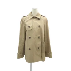 バナナリパブリック BANANA REPUBLIC トレンチコート ミドル丈 上着 S ベージュ ダブルボタン /HO31 ■ECD001