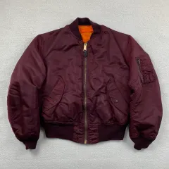アルファインダストリーズ MA-1 パイロットジャンパー バーガンディ
