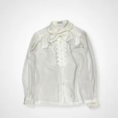 VINTAGE ヴィンテージ / ボウタイ付 ヴィンテージブラウス SIZE:M程度