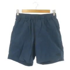 ザノースフェイス THE NORTH FACE ショートパンツ アウトドアウエア S 青 ブルー 無地 ウエストゴム ショート丈 /CK43 ■ECD001