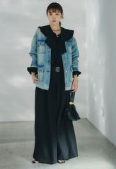 フミエタナカ　シアートップス　シフォン　ブラウス　シースルー　黒　プルオーバー フミエタナカ シアートップス シフォン ブラウス シースルー 黒 プル