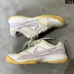 ナイキ 白/パープル スニーカー