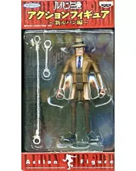 【中古】フィギュア 銭形警部「ルパン三世」アクションフィギュア～新ルパン編～