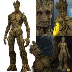 【中古】フィギュア グルート 「ガーディアンズ・オブ・ギャラクシー」 ムービー・マスターピース 1/6 アクションフィギュア