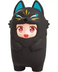 【中古】フィギュア ねんどろいどもあ きぐるみフェイスパーツケース(黒狐)