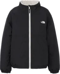 ザ・ノース・フェイス THE NORTH FACE アウトドア キッズ リバーシブルコージージャケット 子供 ジュニア フリース アウター 上着 軽量 撥水 秋冬 防寒着 通学 普段使い おでかけ キャンプ フルジップ  NYJ KF ブラック×フォッシルアイ