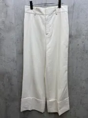 UNITED ARROWS ユナイテッドアローズ リネン ワイド パンツ size40/白 ■◇レディース