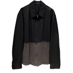 COMME des GARCONS HOMME PLUS 93AW 脱色ウールジップアップスポーツジャケット ブルゾン Archive 90s 名作 希少 コート